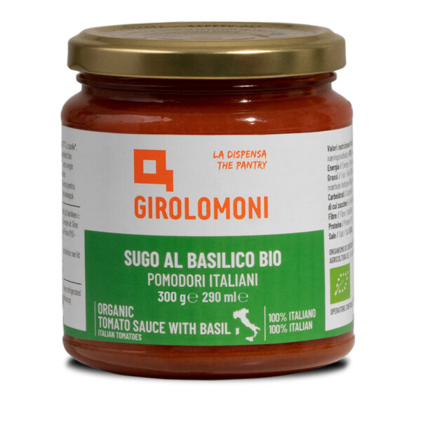 girolomoni-sugo-basilico-2 Sugo al basilico BIO “Girolomoni” 300 gr